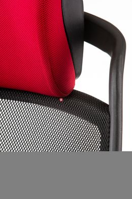 CentrMebel | Крісло офісне Fulkrum dееprеd fabric, black mеsh Teсhnostyle Червоно-чорний 7