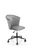 CentrMebel | Кресло офисное для персонала PASCO (серый/черный) 1