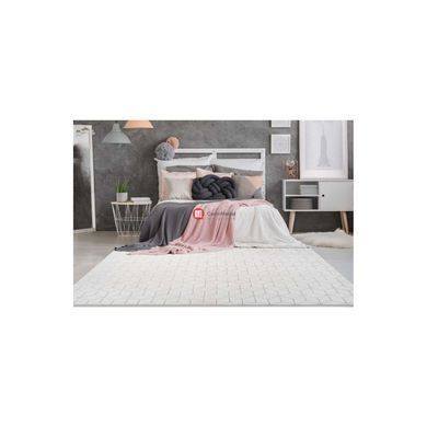 CentrMebel | Килим Vivica 125 geo White/Cream 120х160 (білий; бежевий) 2