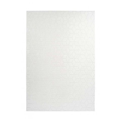 CentrMebel | Килим Vivica 125 geo White 80х150 (білий) 1