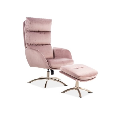 CentrMebel | Кресло MONROE VELVET, античный розовый 1