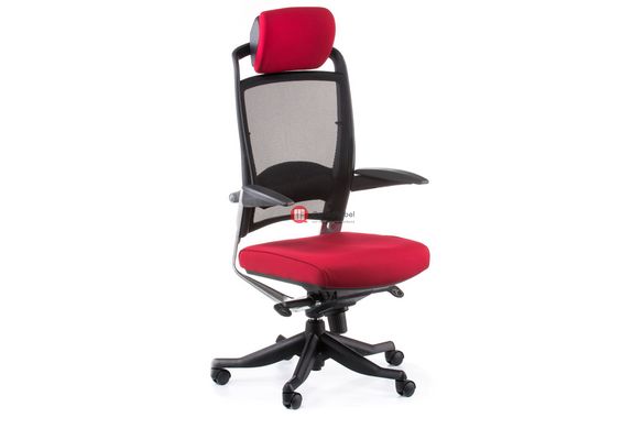 CentrMebel | Кресло офисное Fulkrum dееprеd fabric, black mеsh Teсhnostyle Красно-черный 6
