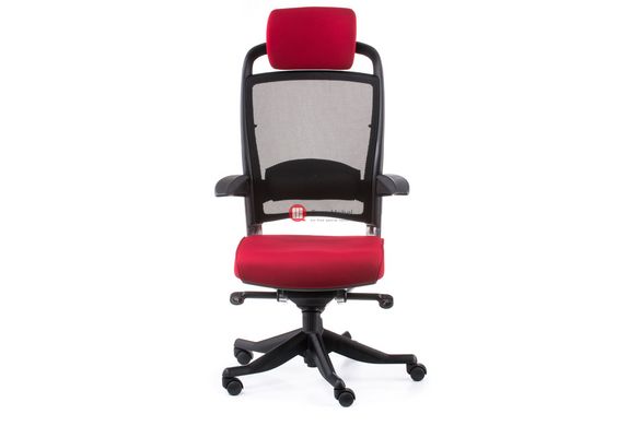 CentrMebel | Кресло офисное Fulkrum dееprеd fabric, black mеsh Teсhnostyle Красно-черный 2