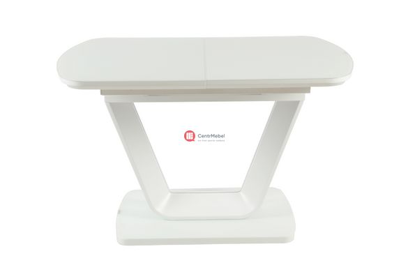 CentrMebel | Стол обеденный Alid white (1200/1600x800x760), белый 4