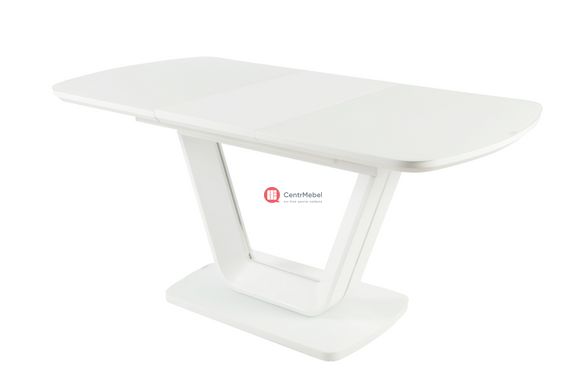 CentrMebel | Стол обеденный Alid white (1200/1600x800x760), белый 1