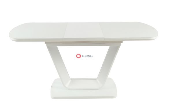CentrMebel | Стол обеденный Alid white (1200/1600x800x760), белый 2