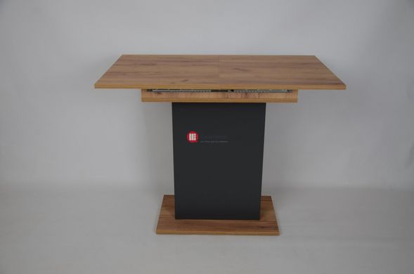 CentrMebel | Стол обеденный прямоугольный раскладной из ЛДСП STOUN 100(135)x60 (дуб крафт) 1