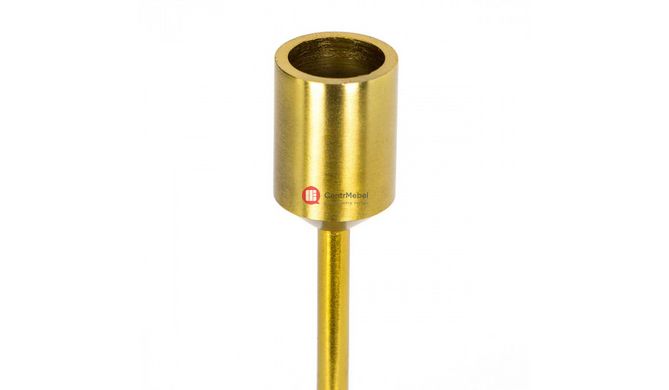 CentrMebel | Набор подсвечников Flame M150/3 Gold/Mint/Plum/Grey(золотой; зеленый; фиолетовый; серый) 3
