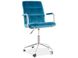 CentrMebel | Офісне крісло Q-022 VELVET (бірюза) BLUVEL 85 7