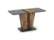CentrMebel | Стол обеденный прямоугольный раскладной из ЛДСП CALIPSO 110(145)х68 (темно-серый) 5