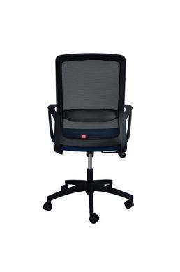 CentrMebel | Крісло офісне для персоналу IRON (синій) 4