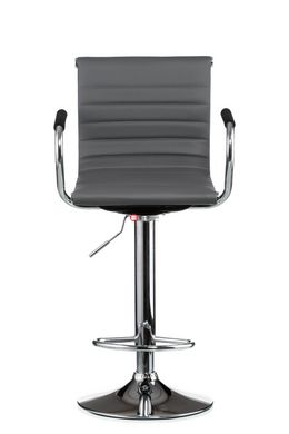 CentrMebel | Барний стілець Bar grey plate, Teсhnostyle, Сірий 2