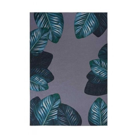 CentrMebel | Килим Tropical Black/Green 130x190 (чорний; зелений) 1