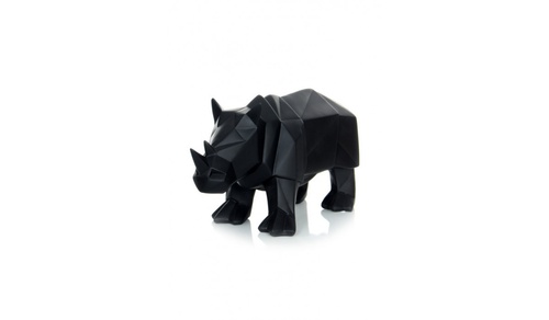 CentrMebel | Скульптура Rhinoceros K110 Black (чорний) 1