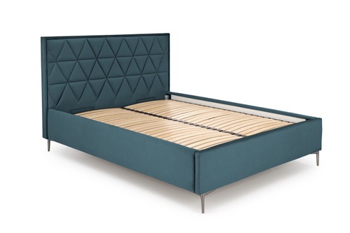 CentrMebel | Кровать двухспальная с подъемным механизмом MODULO 160x200 (темно-зеленый) 1