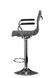 CentrMebel | Барний стілець Bar grey plate, Teсhnostyle, Сірий 17