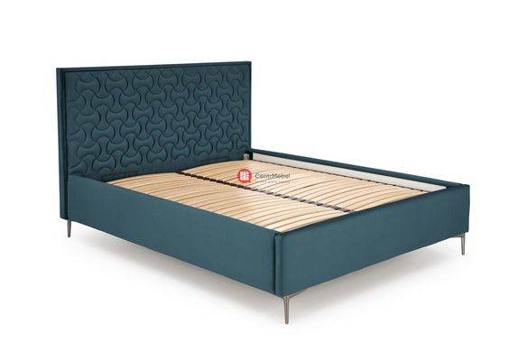 CentrMebel | Кровать двухспальная с подъемным механизмом MODULO 160x200 (темно-зеленый) 5