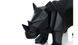 CentrMebel | Скульптура Rhinoceros K110 Black (чорний) 3