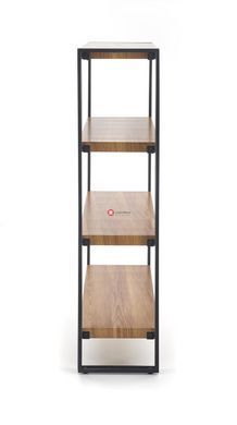 CentrMebel | Стеллаж Bolivar REG-1 дуб желтый/черный 10