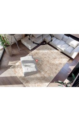 CentrMebel | Килим Puerto 200 Beige/Cream 160х230 (бежевий) 2