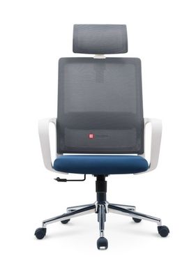 CentrMebel | Кресло офисное для персонала WIND (синий) 2