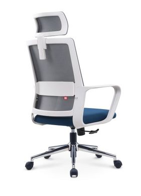 CentrMebel | Кресло офисное для персонала WIND (синий) 4