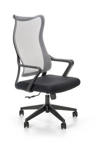 CentrMebel | Кресло офисное для персонала LORETO (серый/черный) 1