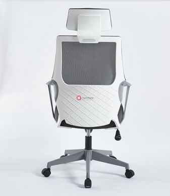 CentrMebel | Кресло офисное для персонала ARON II (серый) 4