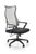 CentrMebel | Кресло офисное для персонала LORETO (серый/черный) 1
