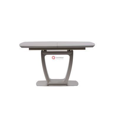 CentrMebel | Ravenna Matt Grey стіл розкладний 120-160 см (сірий) 2