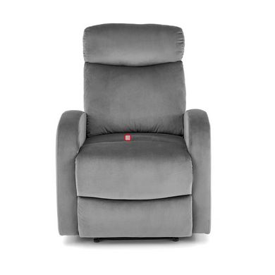 CentrMebel | Кресло реклайнер WONDER раскладное (серый) 3