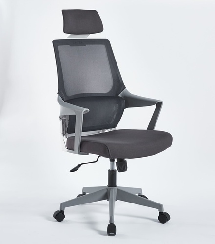 CentrMebel | Крісло офісне для персоналу ARON II (сірий) 1