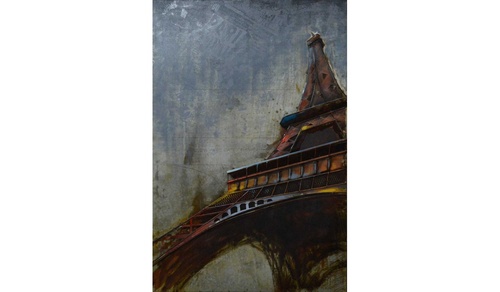 Фреска металева Eiffel Tower (мульти)