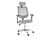 CentrMebel | Крісло офісне для персоналу Q-118 R (сірий) 1
