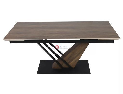 CentrMebel | Стіл обідній керамічний GENESIS LEGNO 180(240)х90 (дуб) 6