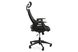 CentrMebel | Крісло офісне MERANO headrest, Black Чорний 10