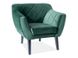 CentrMebel | Крісло м'яке KARO 1 (зелений) 2