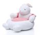 CentrMebel | Дитяче крісло Bugs T197 White/Pink (білий; рожевий) 2