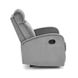 CentrMebel | Кресло реклайнер WONDER раскладное (серый) 12