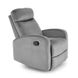 CentrMebel | Кресло реклайнер WONDER раскладное (серый) 12