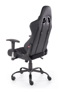 CentrMebel | Кресло геймерское DRAKE (чорний, серый) 5