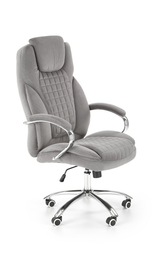 CentrMebel | Кресло офисное руководителя KING 2 (серый) 1