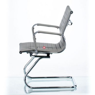 CentrMebel | Кресло офисное конференционное Special4You Solano office artleather grey (E5883) 4