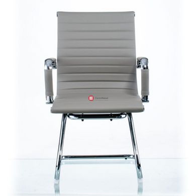 CentrMebel | Кресло офисное конференционное Special4You Solano office artleather grey (E5883) 3
