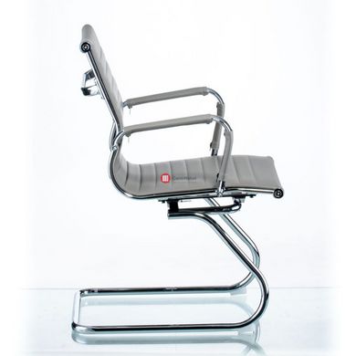 CentrMebel | Кресло офисное конференционное Special4You Solano office artleather grey (E5883) 5