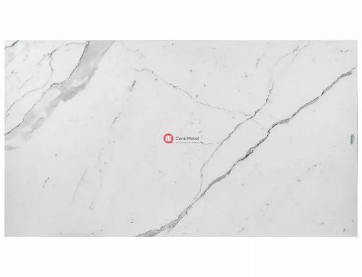 CentrMebel | Стіл обідній розкладний керамічний BONUCCI CERAMIC 200(250)х98 (білий мармур) 4