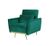 CentrMebel | Кресло Detroit TD125 Green (зеленый) 1