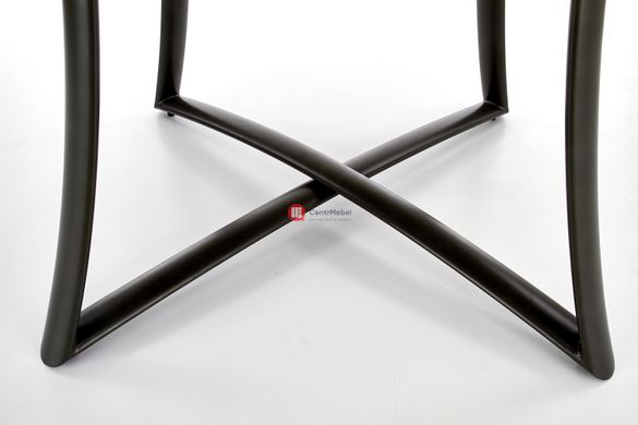 CentrMebel | Стол обеденный раскладной  MORETTI (дуб натуральный/черный) 11