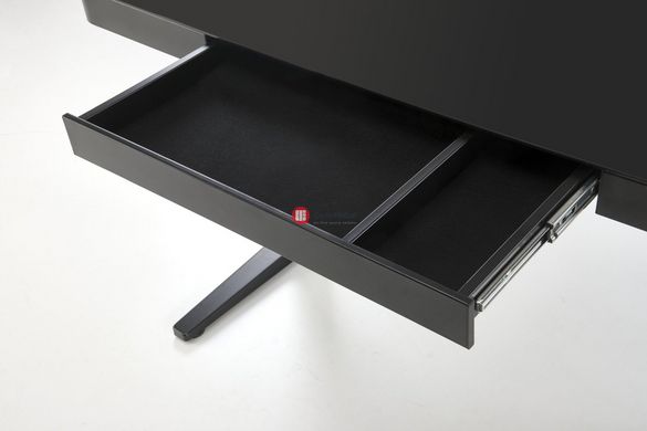 CentrMebel | Комп'ютерний стіл скляний з регулюванням висоти та сенсорним екраном B-52 (чорний) 3