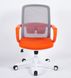 CentrMebel | Крісло офісне поворотне для персоналу FLASH (помаранчевий) 5